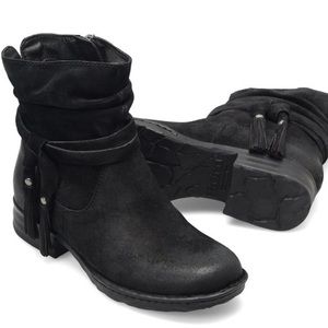 Born Kenya Bootie In Black Distressed